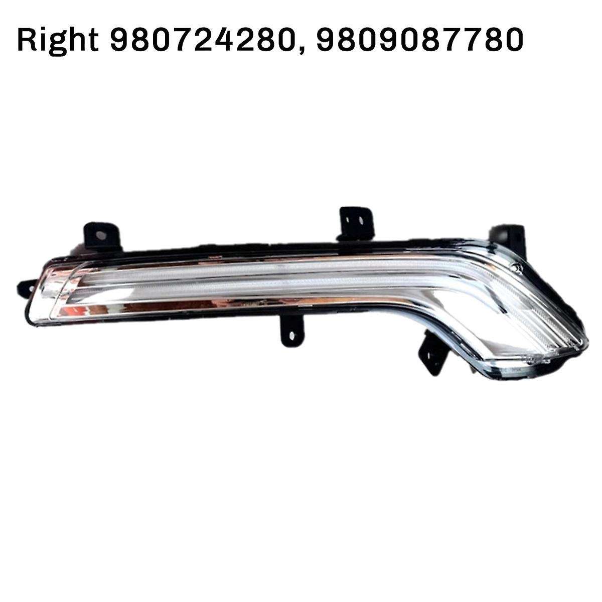 Car LED Daylight Headlight Daytime Running Lamp Assembly for 508 2010-2018 Right 980724280 , 9809087