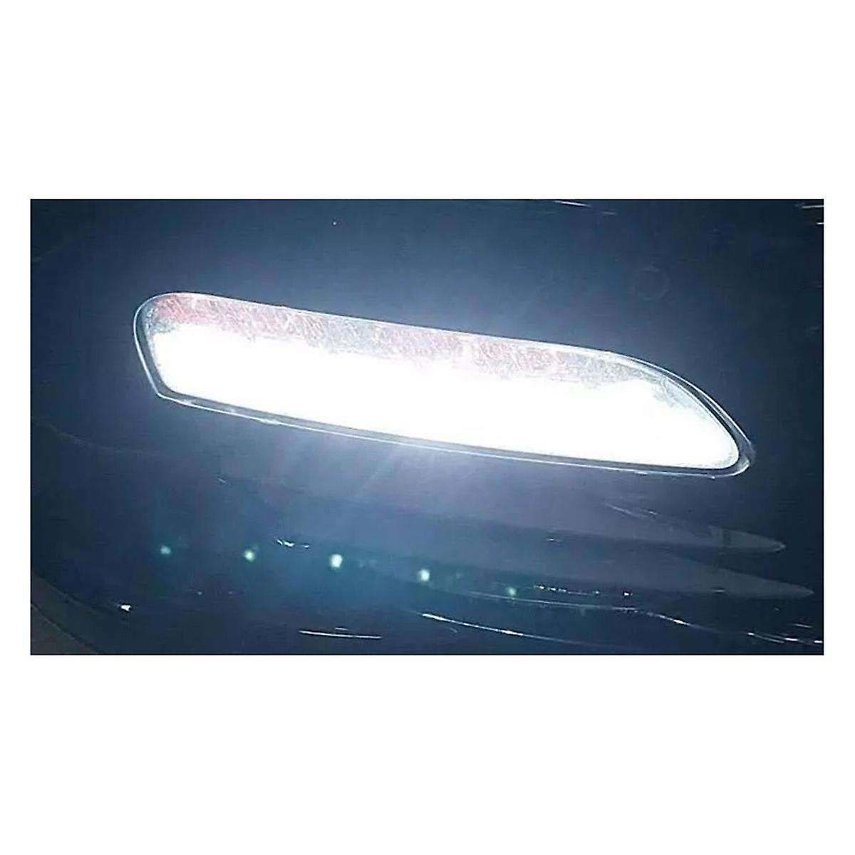 Car LED Daytime Running Lights Fog Lights Front Bumper Lights Right 97063108203 for 2010-2013