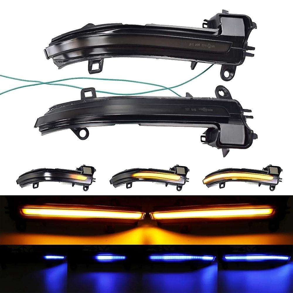 Car LED Dynamic Rearview Mirror Light Turn Signal Light Indicator for F20 F22 F30 E84 1 2 3 4 Series