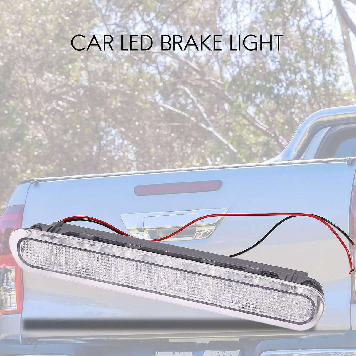 Car LED Rear 3Rd Brake Light Lamp White Lens 81570-0K080 for MK6 SR5 2005-2014