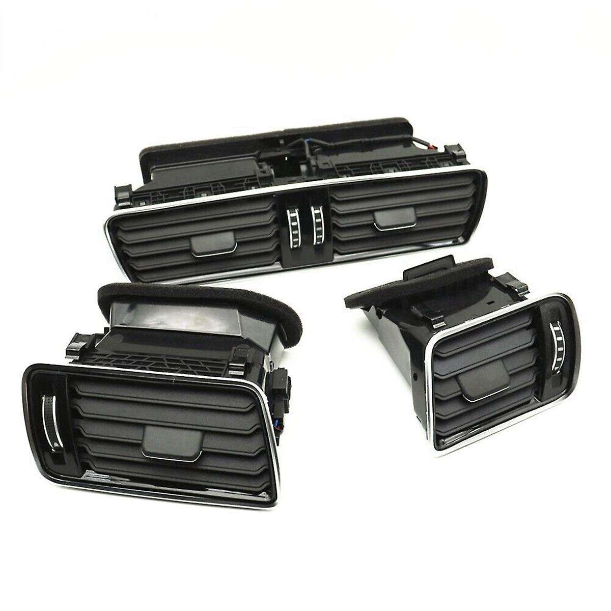 Car Left Right Center Air Condition Vents W/Connection Cable for CC B6 3AD819728A , 3AD819701A , 3A