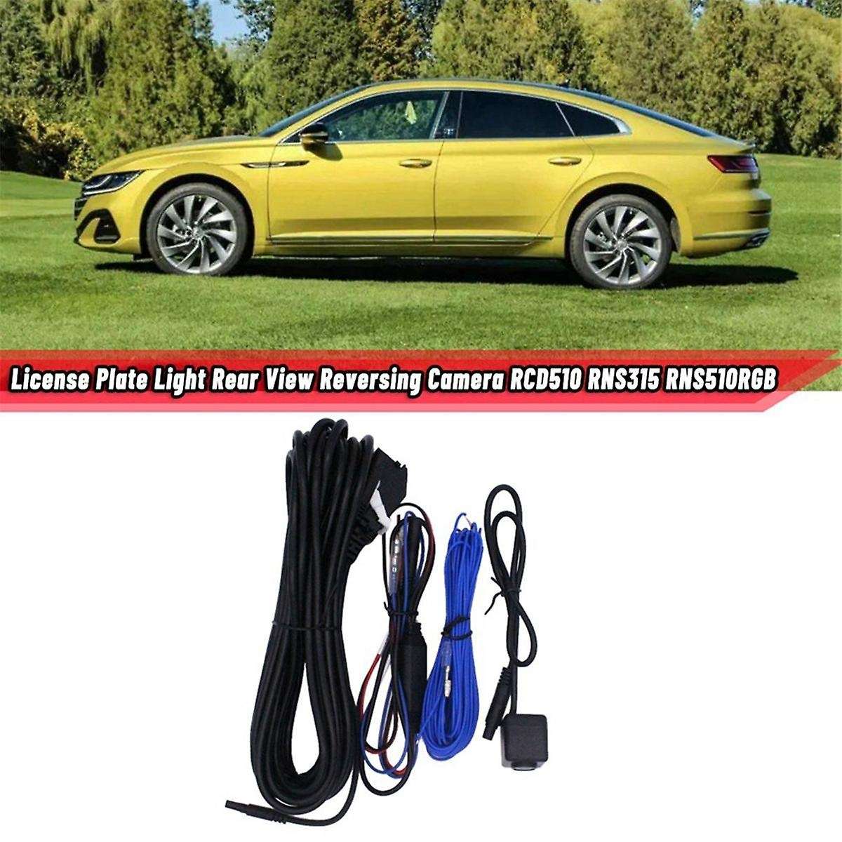 Car License Plate Light Rear View Camera with Cable Kits Rcd510 Rns315 Rns510rgb Reverse Parking As