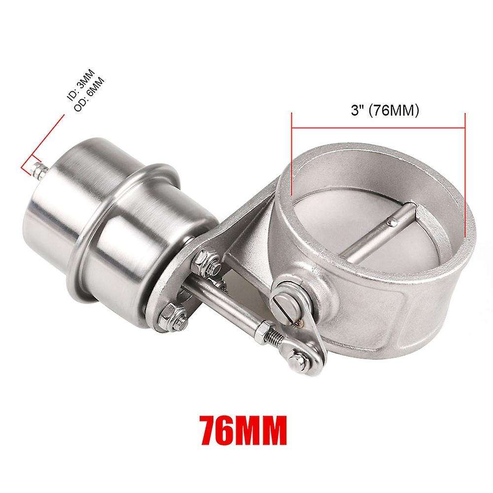 Car Modification Parts Universal Modified Exhaust Pipe Air Control Valve Car Vacuum Exhaust Valve(76
