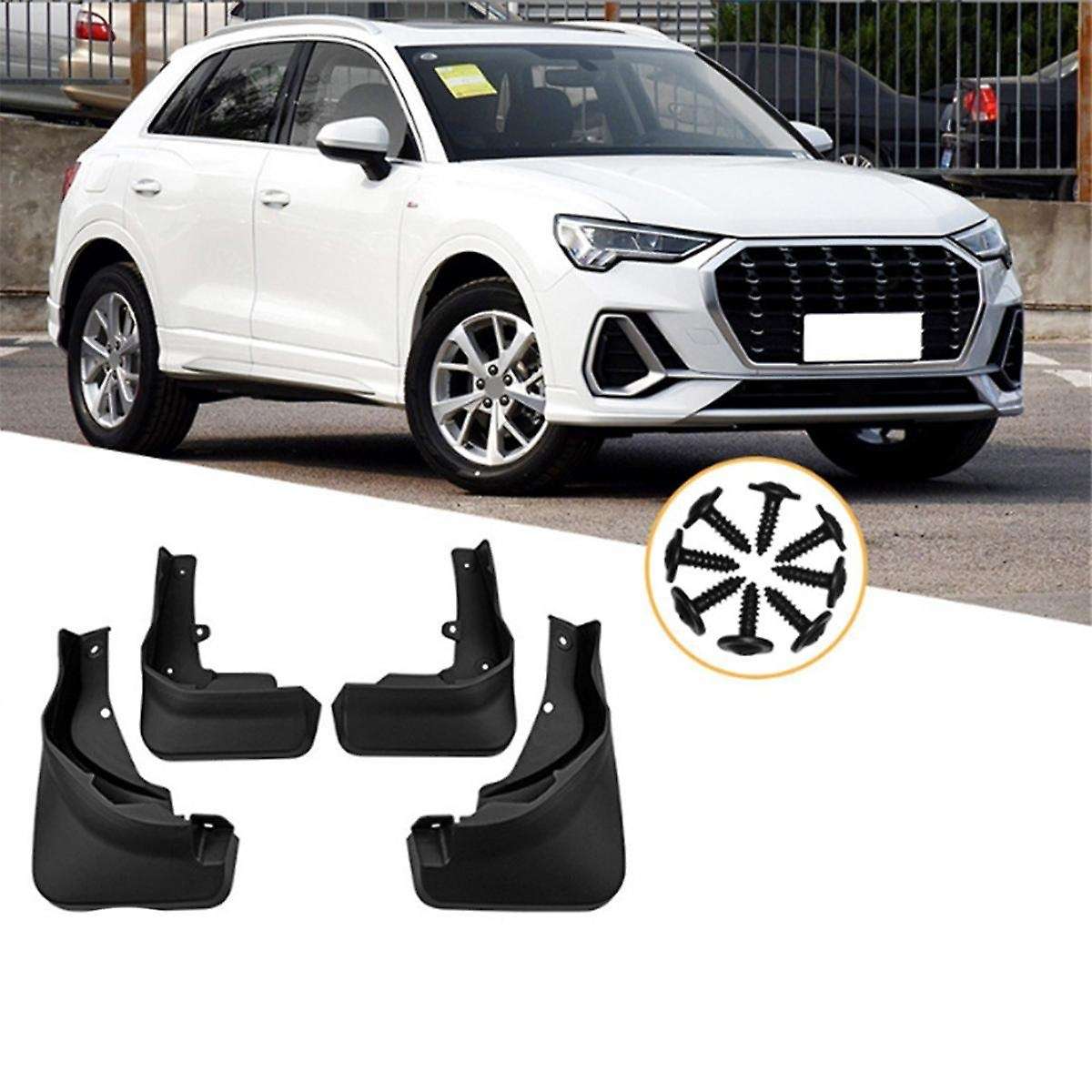 Car Mud Flaps for Q3 Sport 2019-2023 Mudguards Mud Guard Flap Splash Flaps Accessories