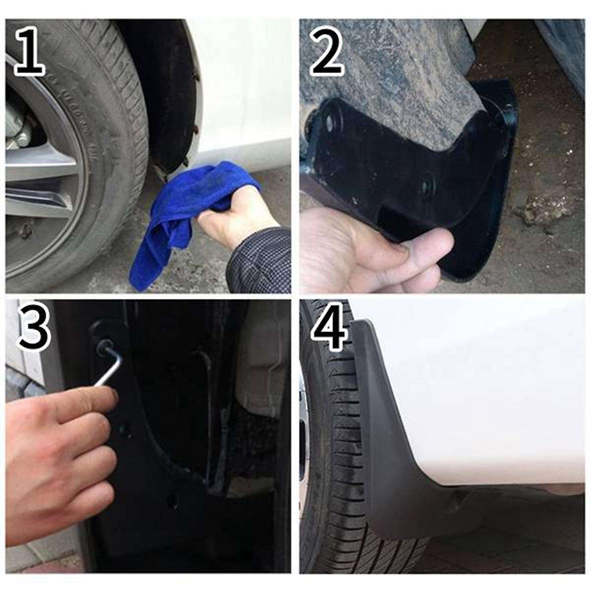 Car Mudflapor for -byd Atto 3 Yuan Plus Ev 2021-2023 Fender Mud