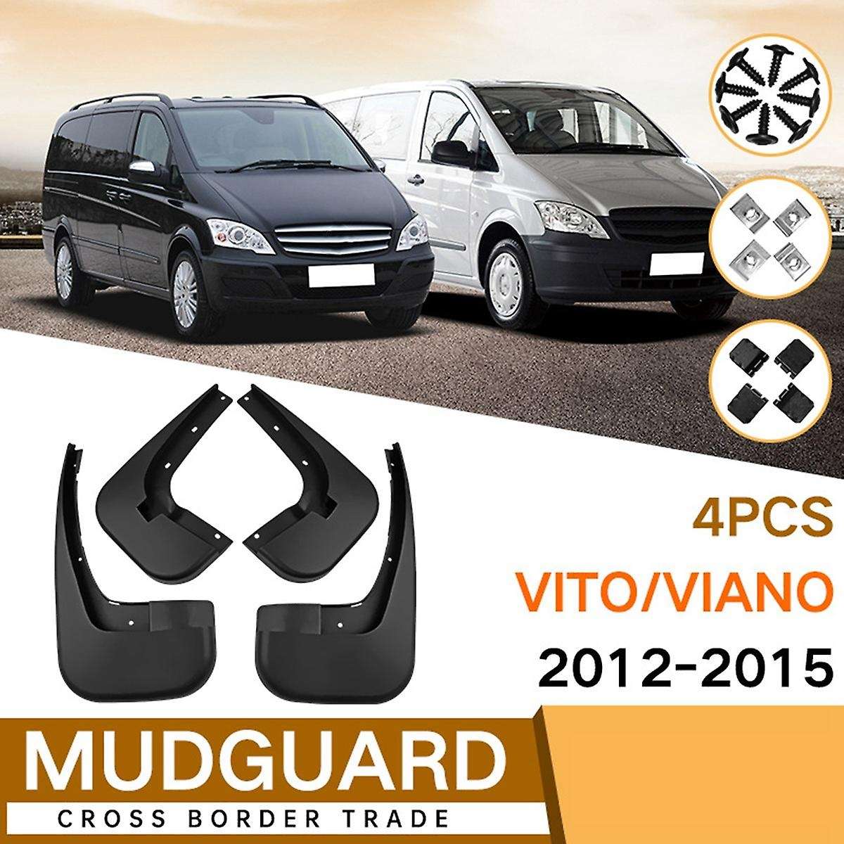 Car Mudguards for Mercedes-Benz Viano Vito W639 2012-2015 Fender Mud