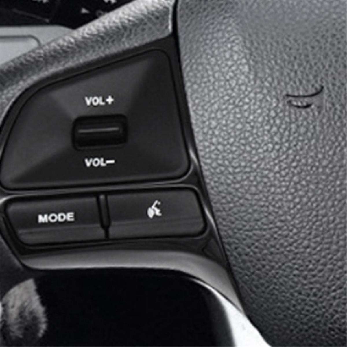 Car Multifunction Steering Wheel Button Control Volume Switch for K2 2011-2016 Gloss Black