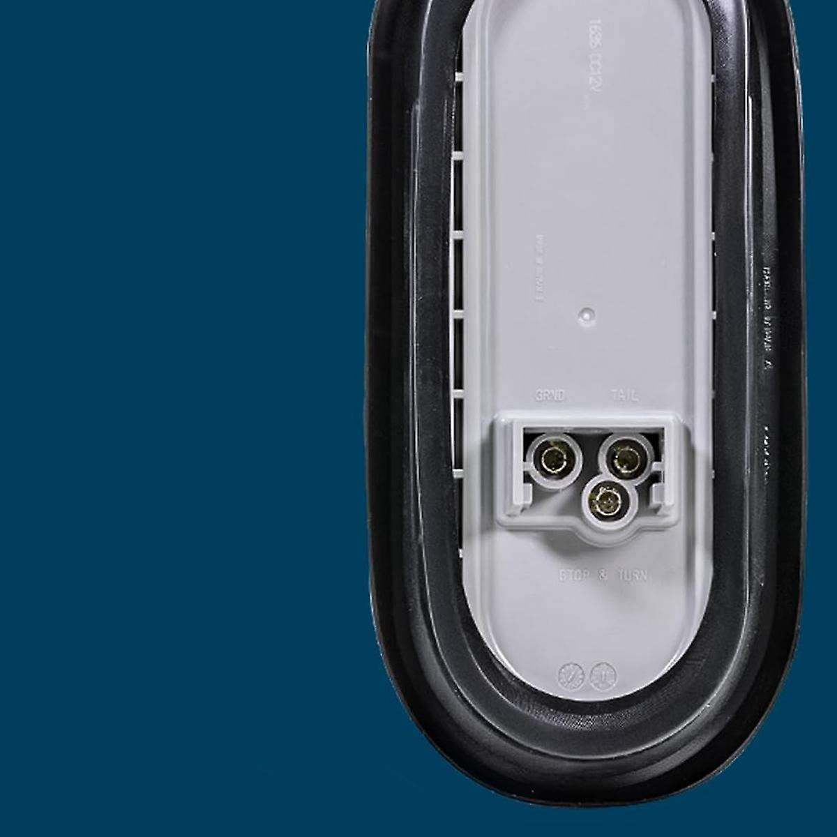 Car Oval 10led Light Bulbs Brake Lights with Plug12v Turn Signal Lights Universal for Most Cars Truc