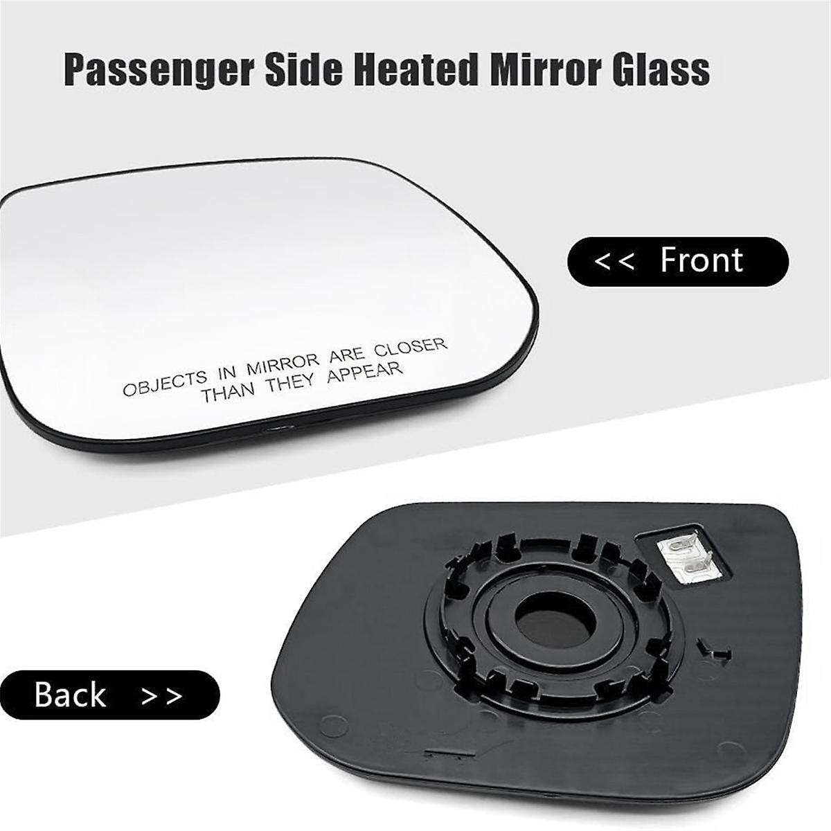 Car Passenger Side Heated Rearview Mirror Glass for 2015-2022 Car Accessories Right