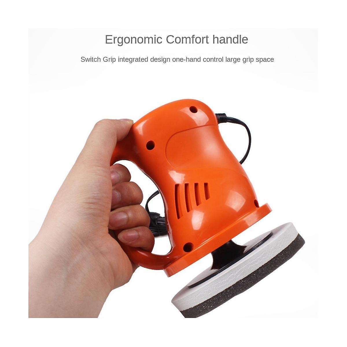 Car Polishing Waxing Machine Car Orange Mini Electric Polisher Rechargeable Scratch Repair Tool For
