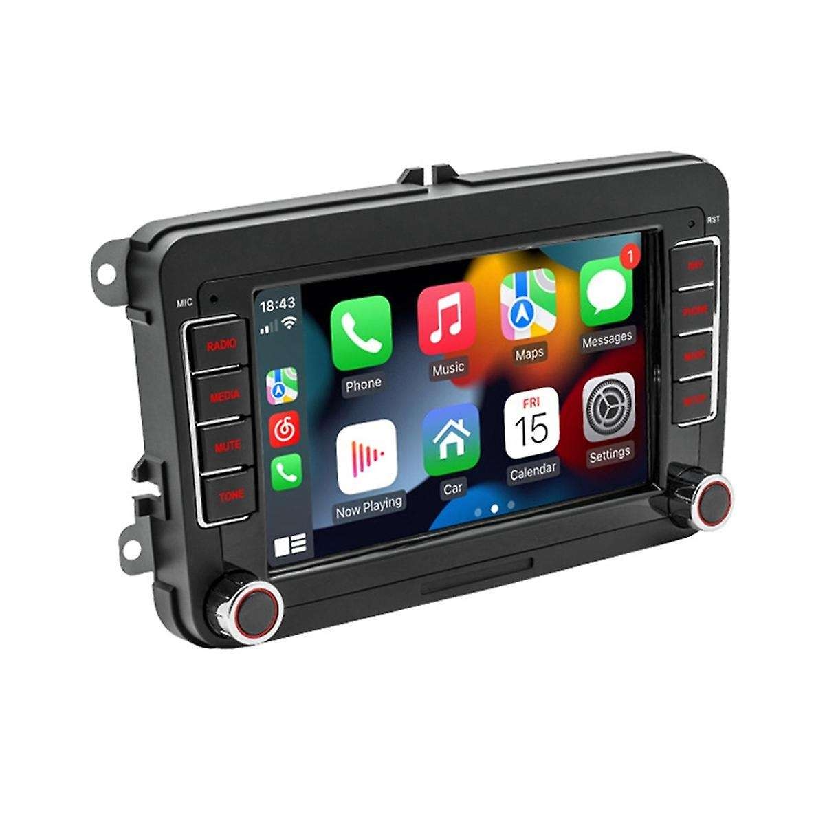 Car Radio Multimedia Player for B7 B6 Golf 2 Din Android 11 Carplay Dvd Gps,1+32