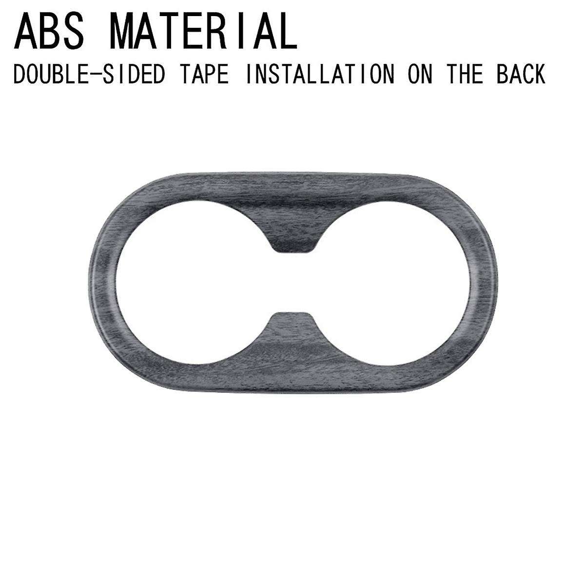 Car Rear Back Seat Water Cup Holder Panel Trim Frame for 2024+ Car Interior Accessories B