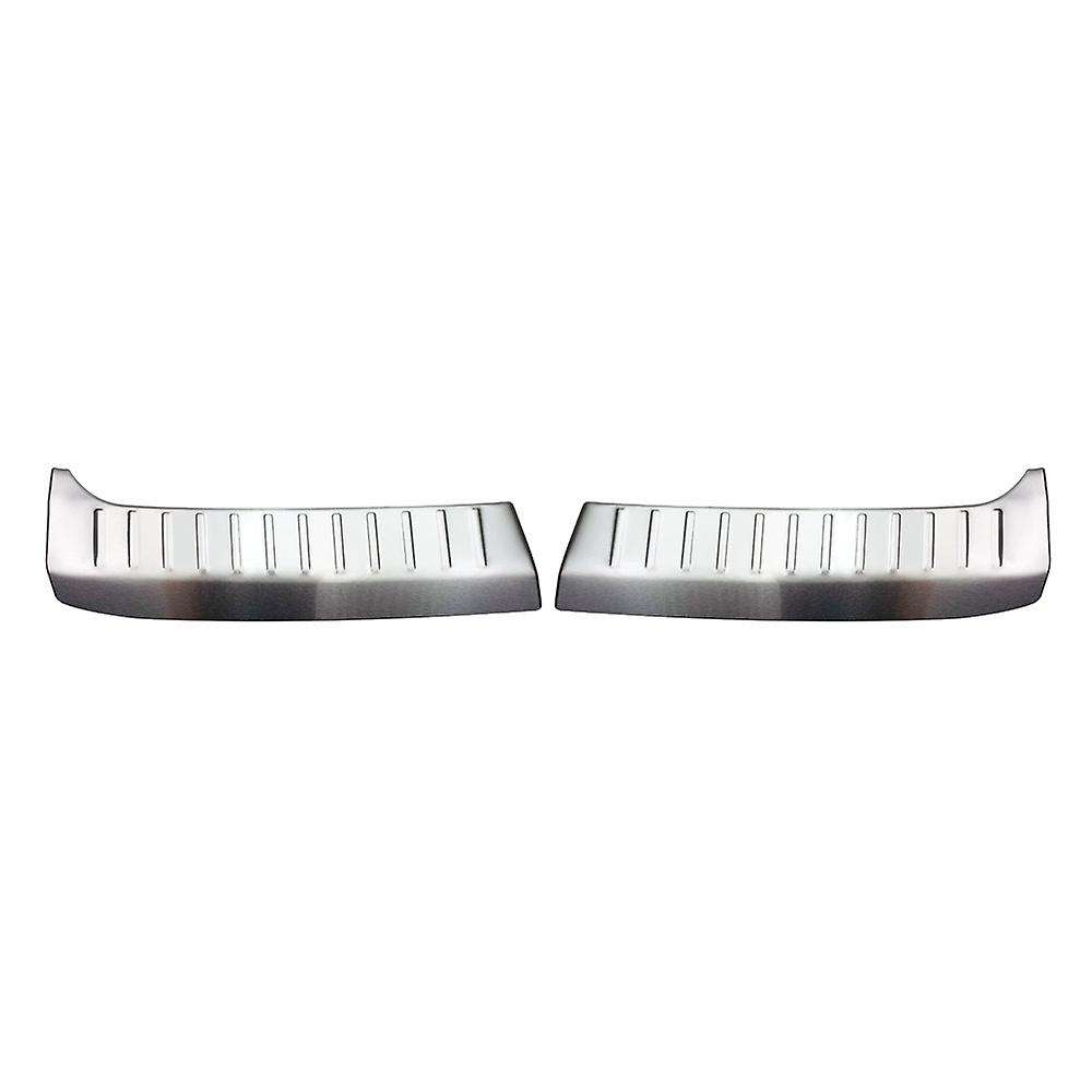 Car Rear Bumper Built-in Rear Guard Trunk Anti-Scratch Guard Car Accessories for Note E13 2021 Silve