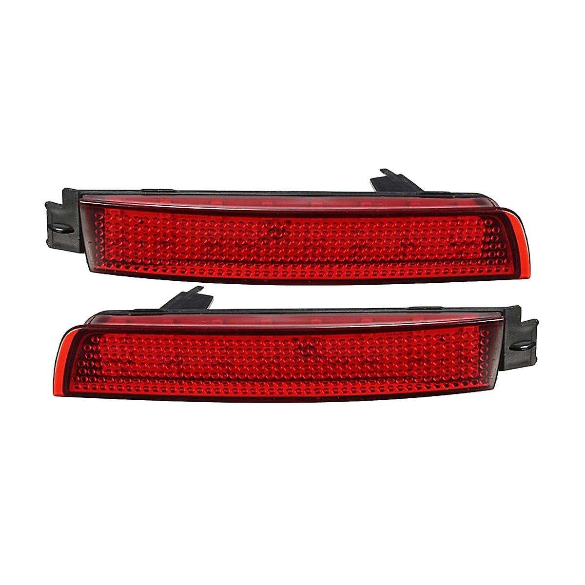 Car Rear Bumper LED Tail Brake Light Reflector Light Red Lens for Juke// FX35/FX37/FX50
