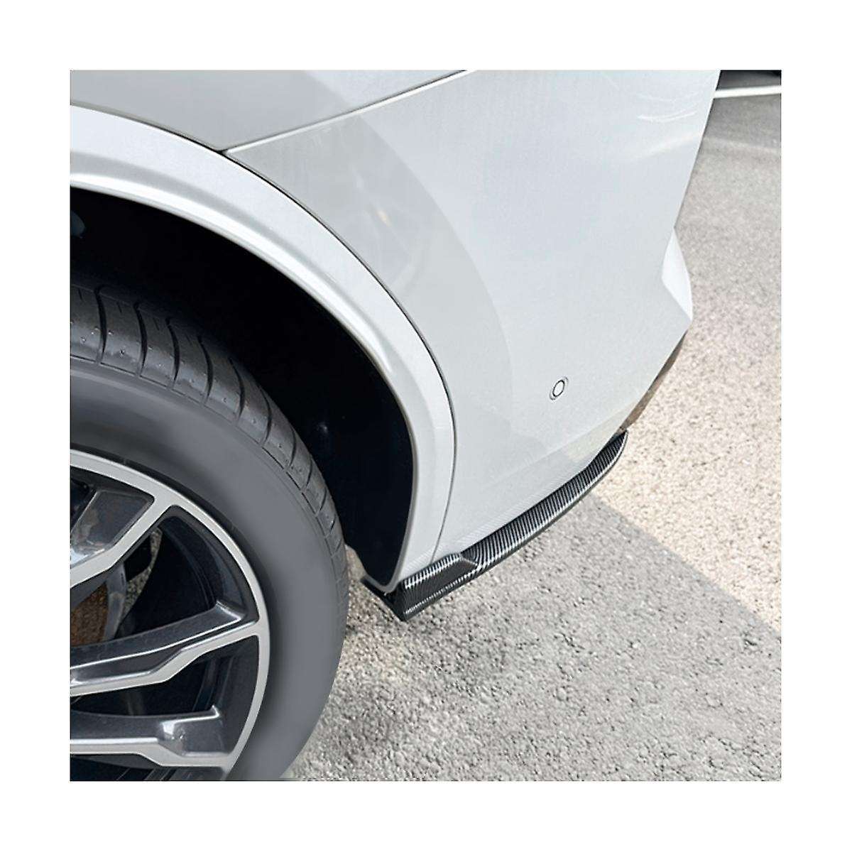 Car Rear Bumper Lip Diffuser Splitter Winglet Apron Spoiler for 3 Series X3 G01 2022+ Carbon Fiber