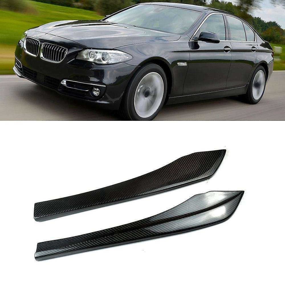 Car Rear Bumper Lip Splitter Spoiler Flaps Canards Diffuse for - 5 Series F10 F18 M5 2008-2012