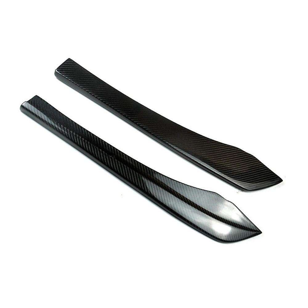 Car Rear Bumper Lip Splitter Spoiler Flaps Canards Diffuse for - 5 Series F10 F18 M5 2008-2012