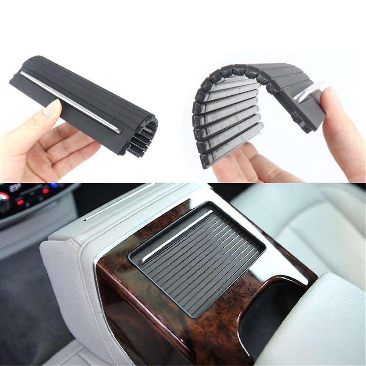 Car Rear Dash Armrest Box Cover Plate Cup Holder Pull Curtain for A6L C7 2012-2018 4GD885993