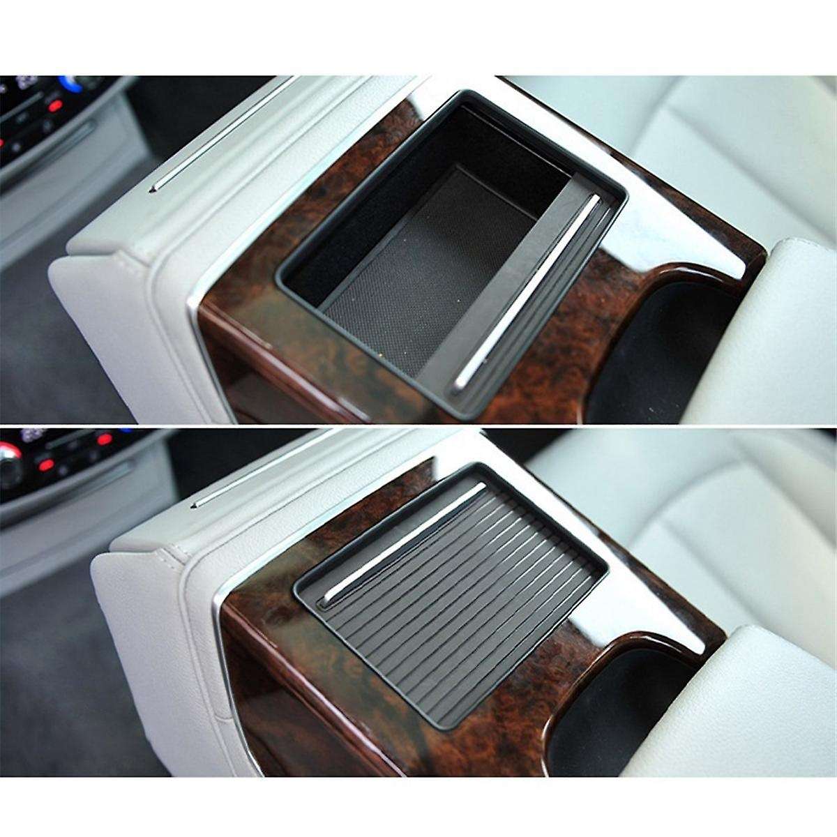 Car Rear Dash Armrest Box Cover Plate Cup Holder Pull Curtain for A6L C7 2012-2018 4GD885993