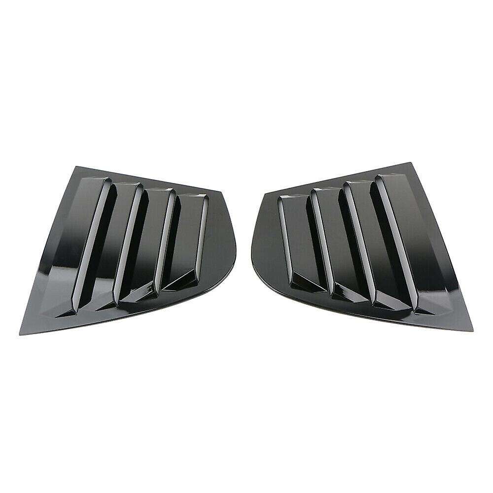 Car Rear Door Window Triangular Trims Gloss Black for  3 Series E90 2009-2011 51347060212 5134706021