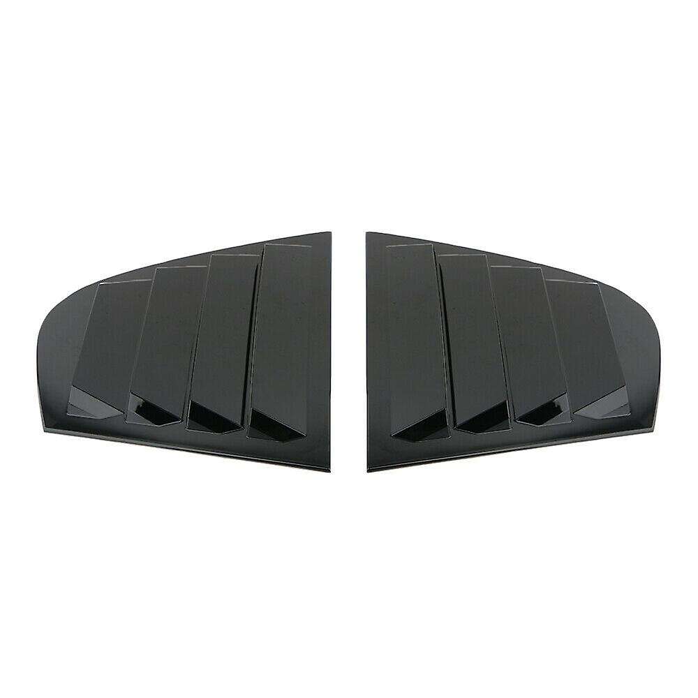 Car Rear Door Window Triangular Trims Gloss Black for  3 Series E90 2009-2011 51347060212 5134706021