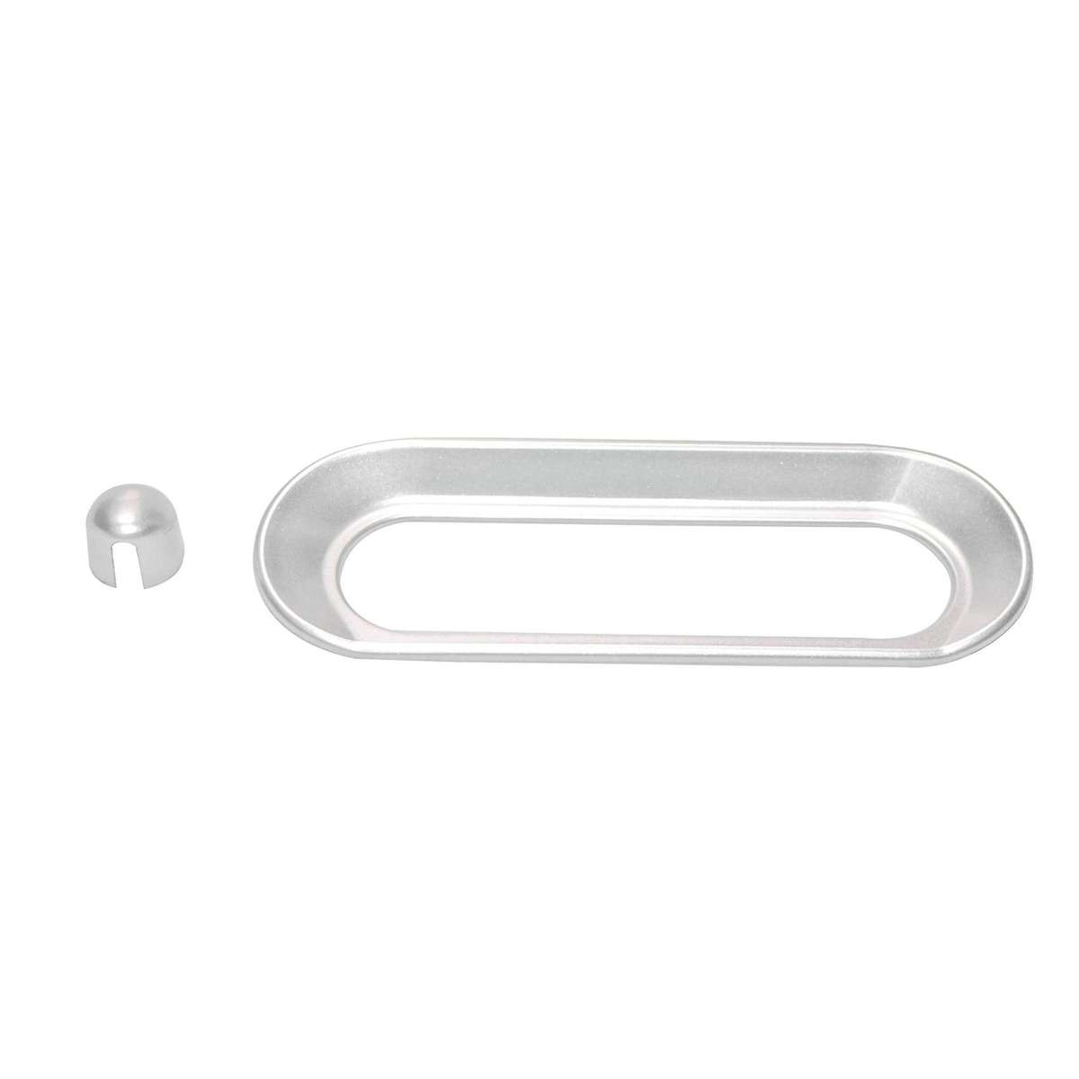 Car Rear High Position Brake Light Frame Decorative Cover Stickers Accessories for Jimny 2019- Silve