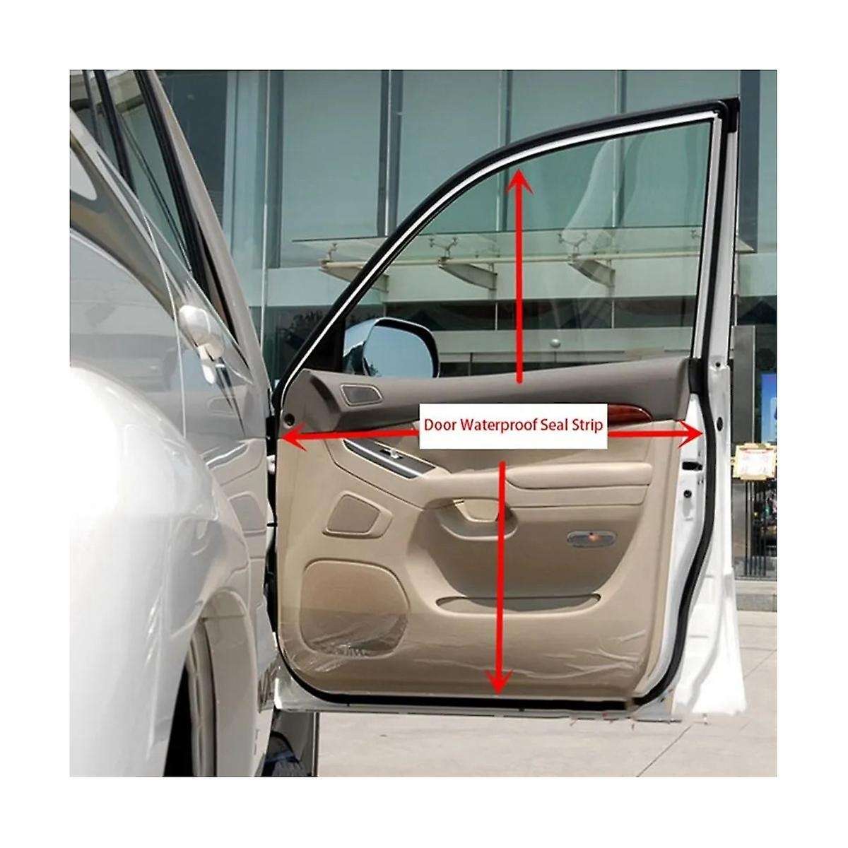 Car Rear Right Side Door Waterproof Seal Strip for Land Cruiser Prado 120 Lc120 2003-2009 67871-601