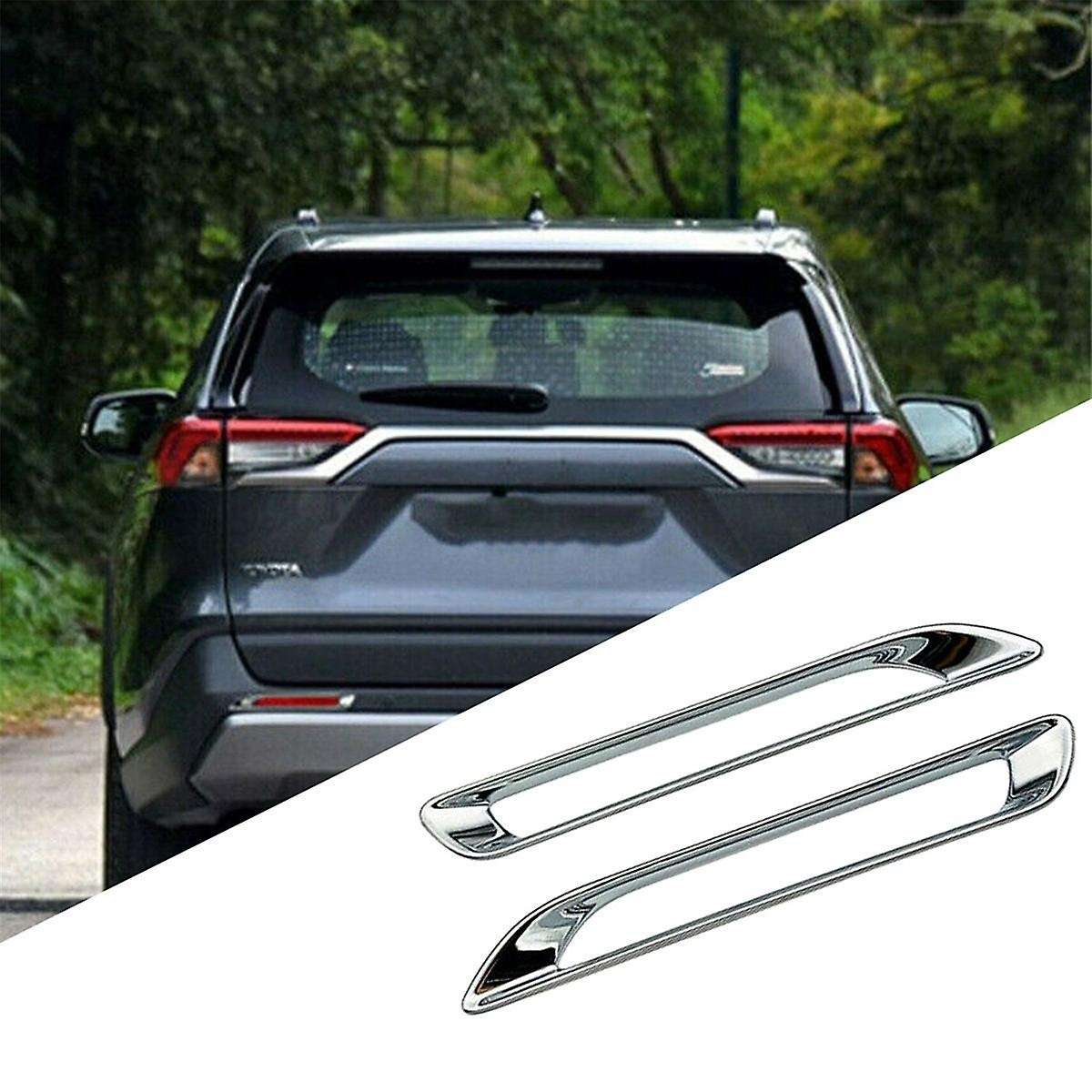 Car Rear Tail Fog Light Lamp Frame Trim Cover Sticker for 2019-2024