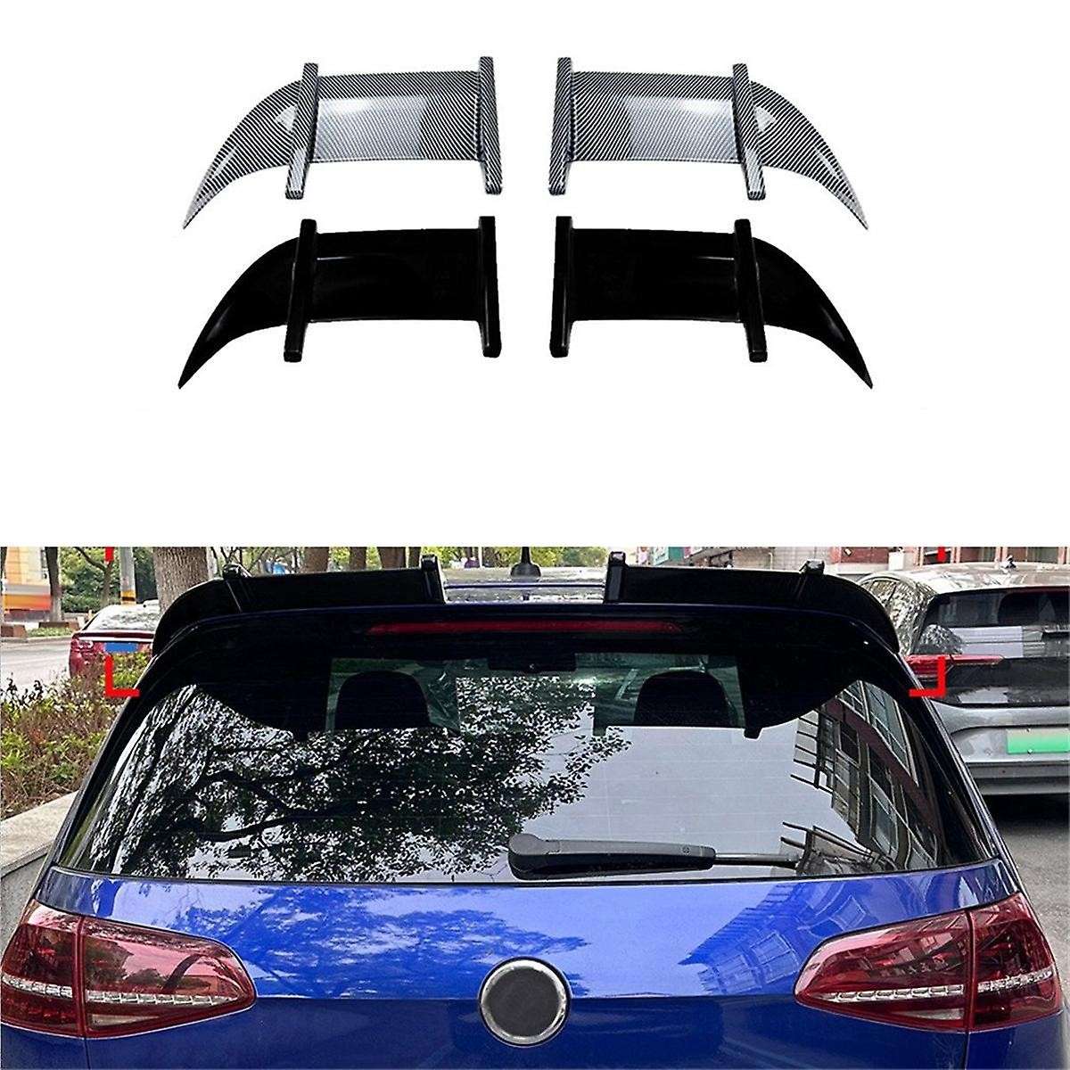 Car Rear Trunk Spoiler Wing for Golf 7 MK7 GTD R Style Top Boot Wing Rear Trunk Lip Wing Spoiler Glo