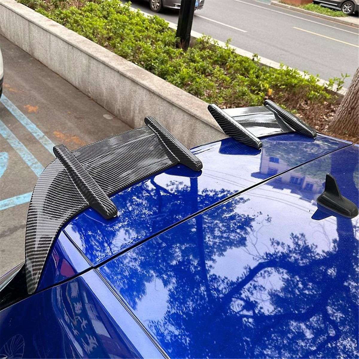 Car Rear Trunk Spoiler Wing for Golf 7 MK7 GTD R Style Top Boot Wing Rear Trunk Lip Wing Spoiler Car