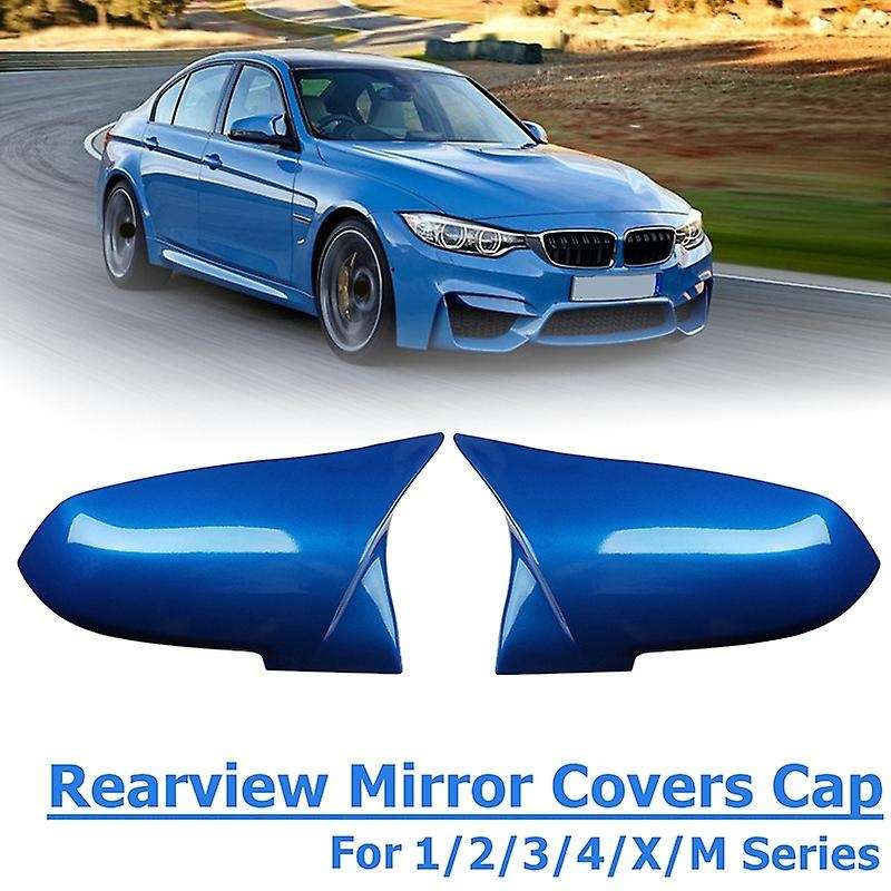 Car Rearview Mirror Cover Side Mirror Cap Replacement for F20 F22 F23 F30 F31 F32 F33 F36 F87 M2 X1