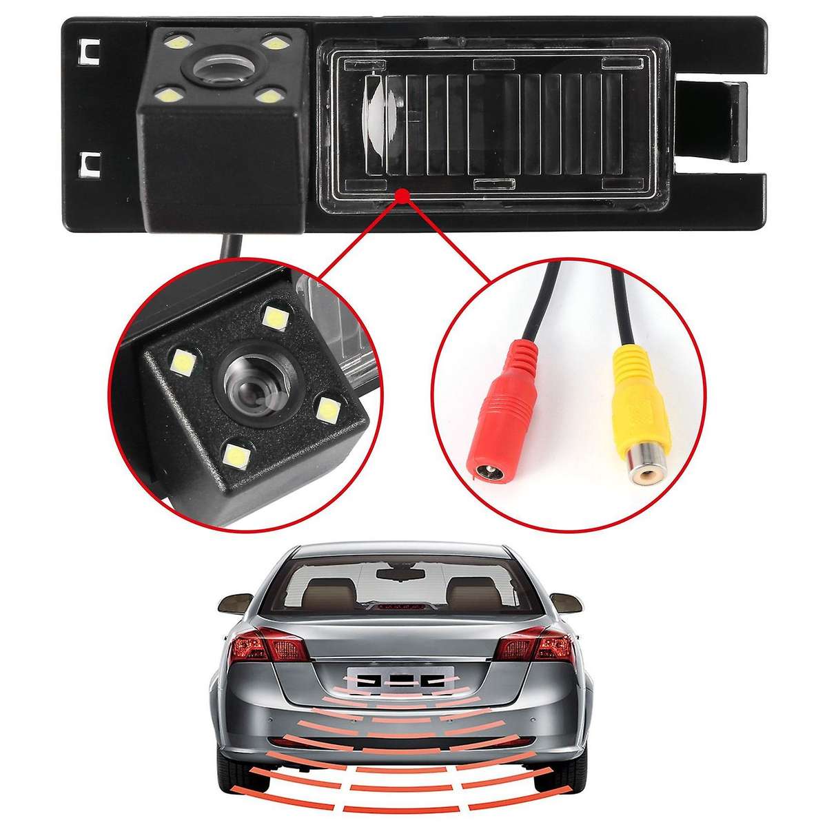 Car Reversing Rear Camera for Opel H J Corsa Meriva Zafira Grande