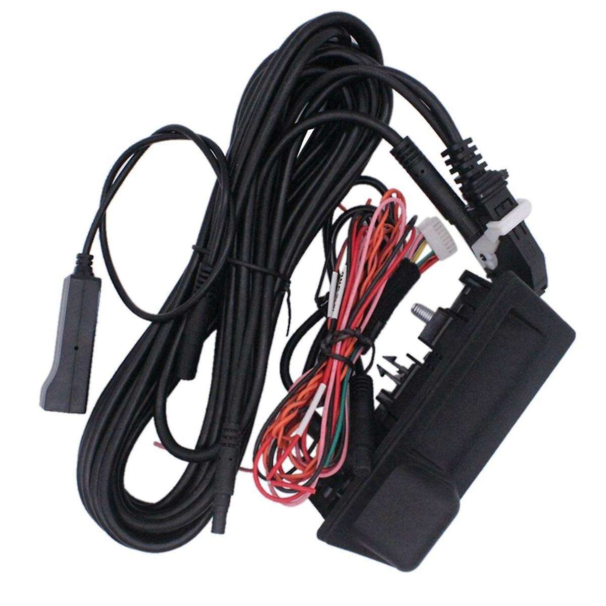 Car Rgb Rearview Camera with Trunk Switch Handle Cable for Mk5 5 Mk6 Vi B7 Rns510 Rns315 Rcd510