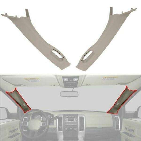 Car Right Grab Handle A Pillar Windshield Post Trim Molding for Ram 2002-2010 1TE74TL2AA 5GR28TL2AE