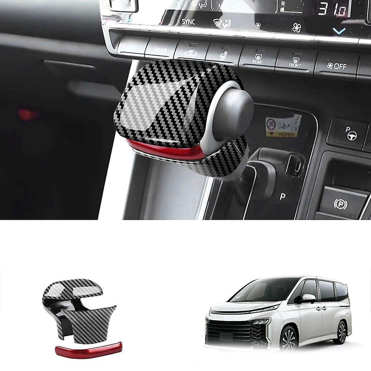 Car Shift Knob Head Cover Trim Sticker for VOXY/NOAH 90 Series 2022 2023 Gear Decorative Strip B