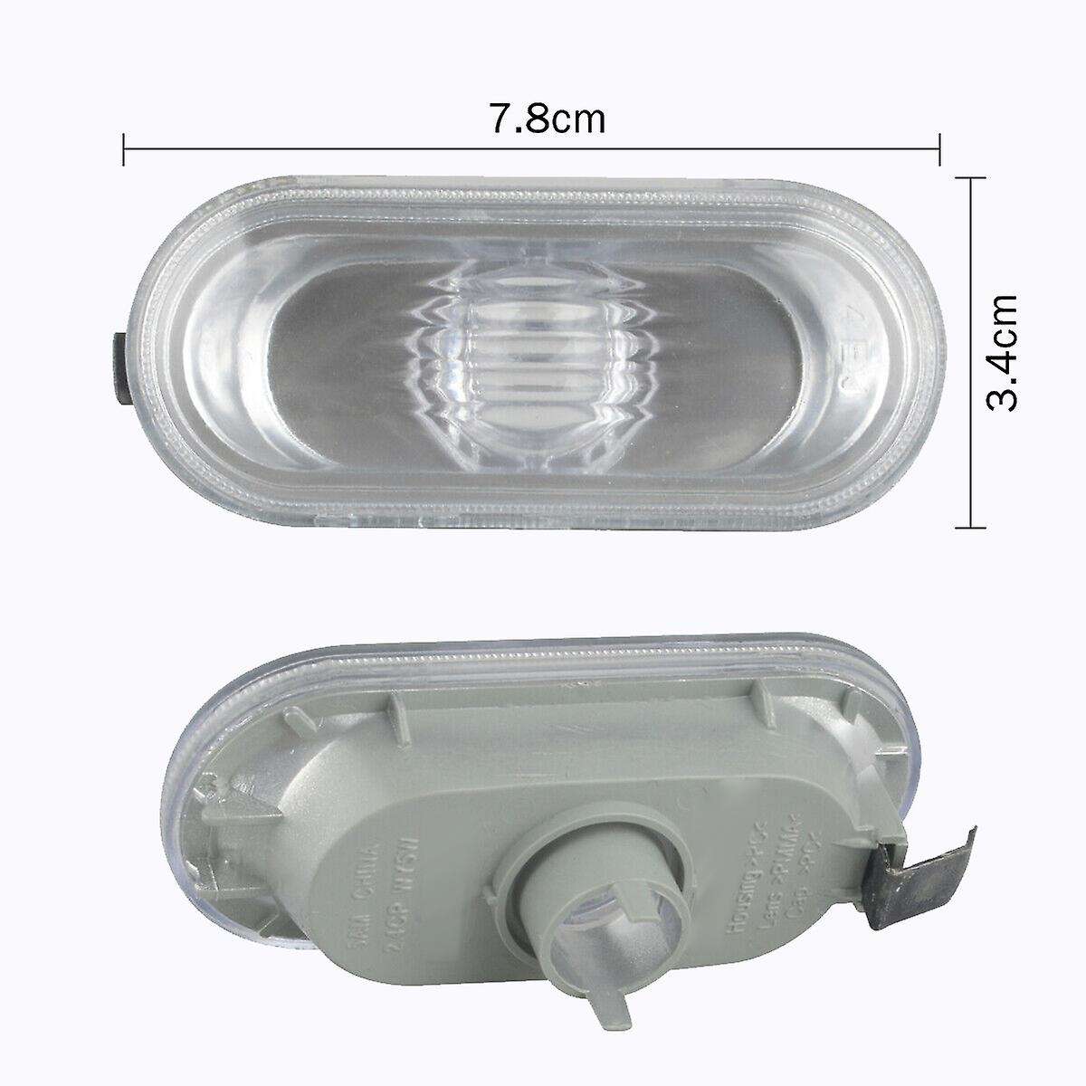 Car Side Marker Light Turn Signal Light Lamp Repeater for Golf MK4 B5