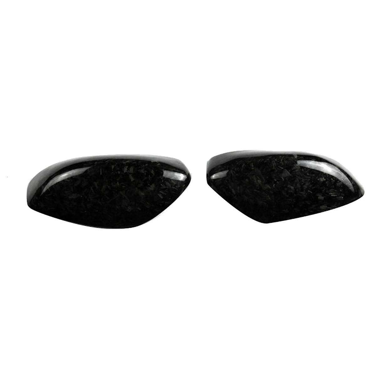 Car Side Rear View Mirror Cover Carbon Fiber Forging Pattern for G35 G37 G25 2009-2015 Side Wing Mi