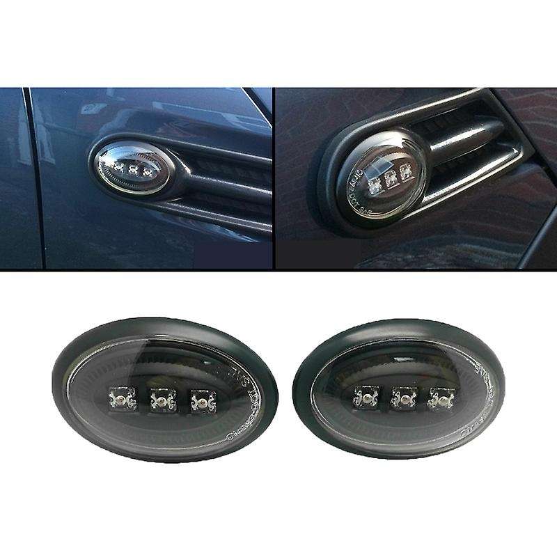 Car Smoke LED Side Marker Light Turn Signal Light for  Mini R55 R56 7 8 9 Mk2 07-13