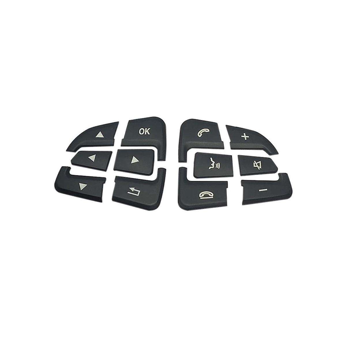 Car Steering Wheel Button Covers for GLC X253 C Class W205 CLA GLA a Class X156 C117 W176(A)