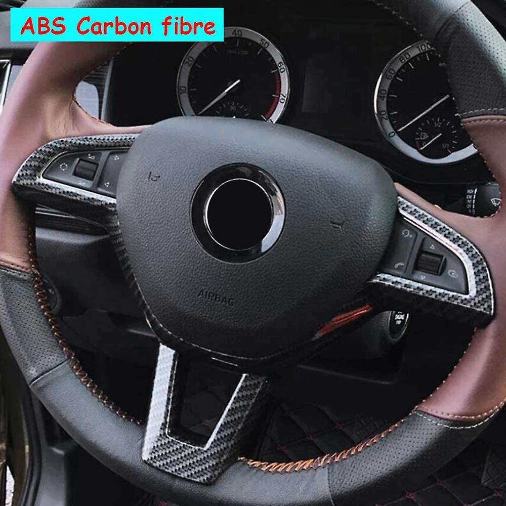 Car Steering Wheel Button Frame Cover Trim for 2017 2018
