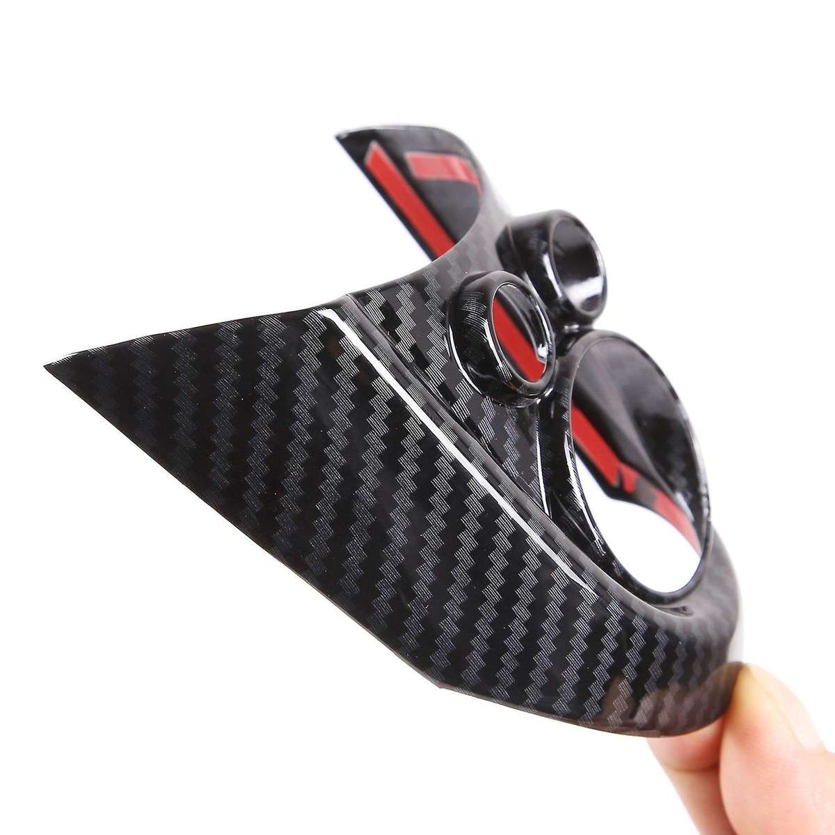 Car Steering Wheel Cover Carbon Fiber ABS Sticker Cover Trim for- F54 F55 F56 F57 F60