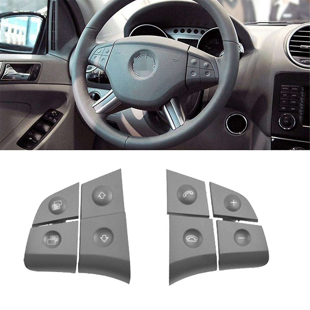 Car Steering Wheel Control Switch Button for W164 ML B/R-CLass W251 W245 Grey