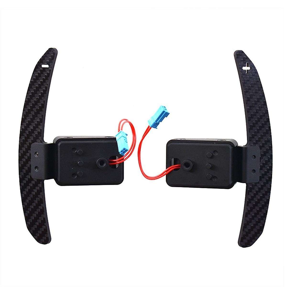 Car Steering Wheel Shift Paddle Magnetic Carbon Fiber Paddle Shifter Extensions for 1 2 3 4 5 6 7 8