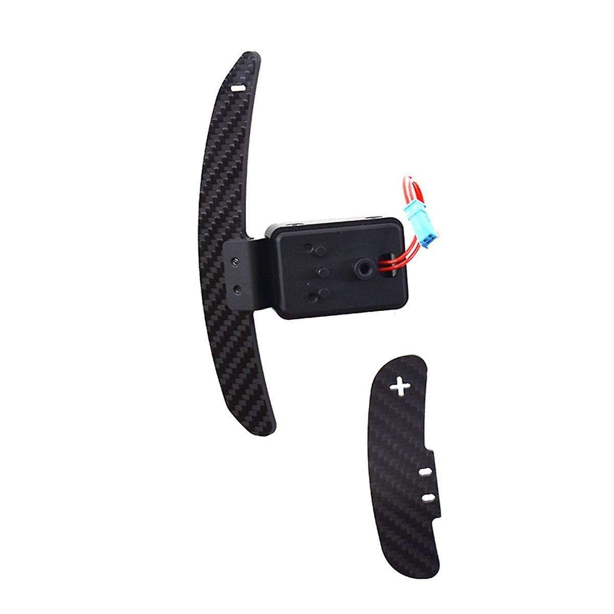 Car Steering Wheel Shift Paddle Magnetic Carbon Fiber Paddle Shifter Extensions for 1 2 3 4 5 6 7 8