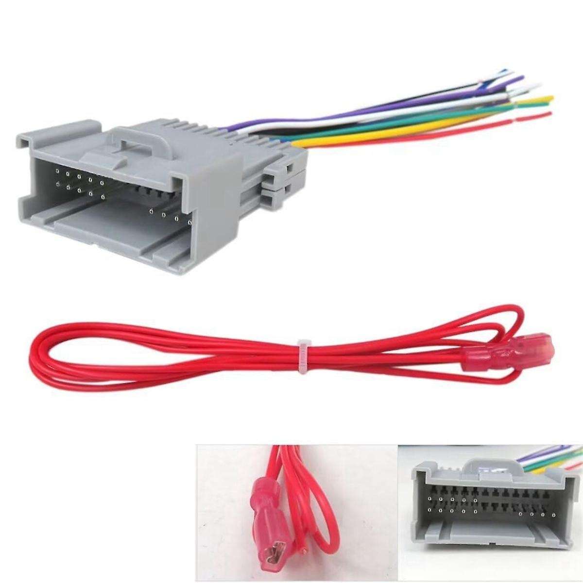 Car Stereo Radio Wiring Harness Adapter Connector for 2003-2007 Car Accessories