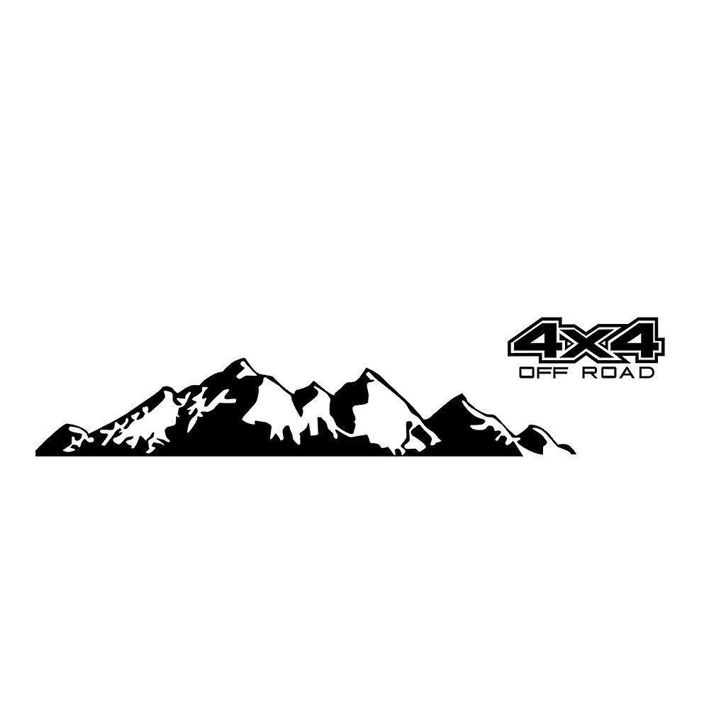 Car Sticker 4X4 Off Road Graphic Decal Compatible Compatibled Ranger Raptor Pickup