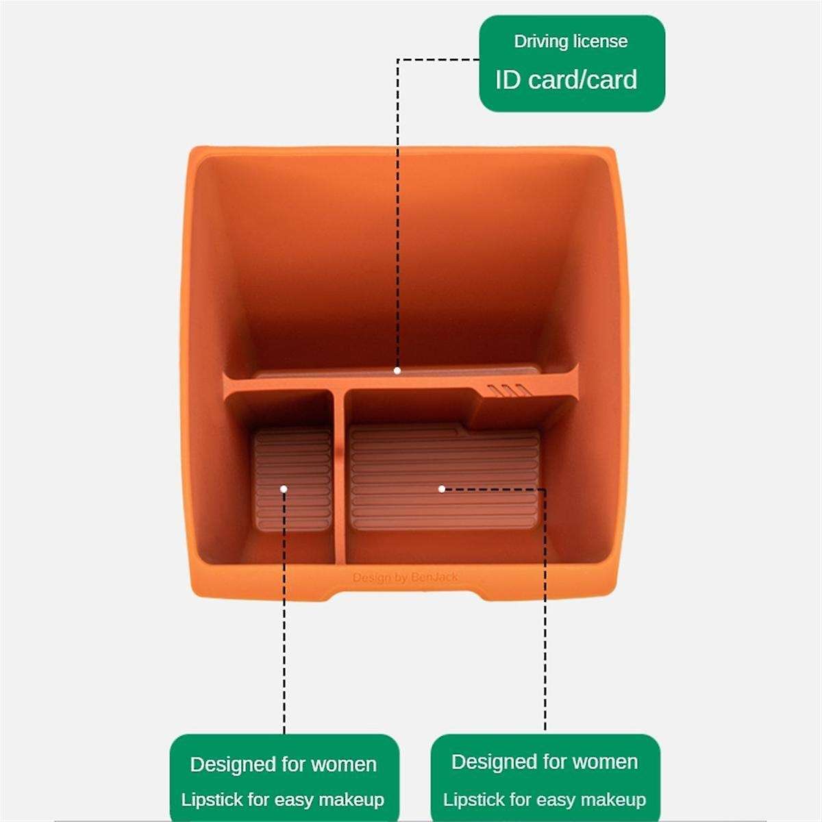 Car Storage Box Under the Driver'S Cab Interior Storage Box for Lixiang L7 L8 L9 2022 2023 Waterproo