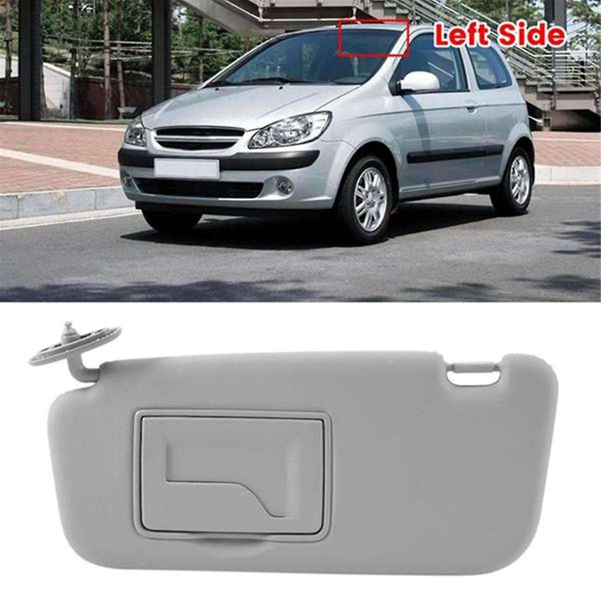Car Sun Visor 852101C200QS 852021C200QS for CLICK 2002-2012 Car Front Sunvisor Cover with Mirror