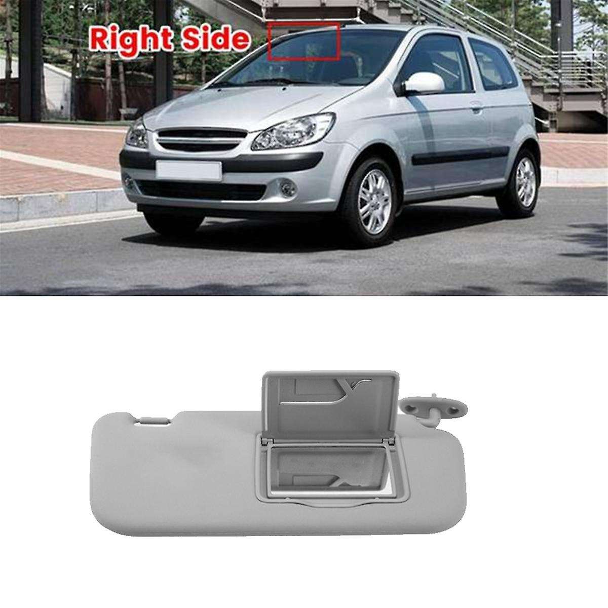 Car Sun Visor 852101C200QS 852021C200QS for CLICK 2002-2012 Car Front Sunvisor Cover with Mirror