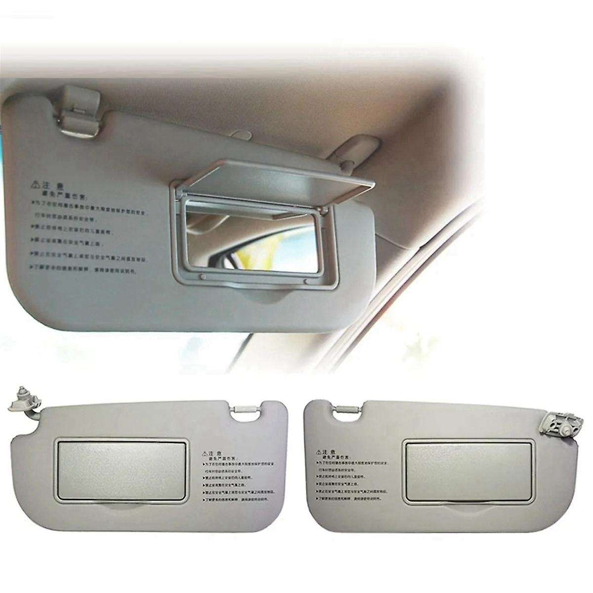 Car Sun Visor Sunshade for 2005-2010 Interior Sun Visor with Makeup Mirror 852011F010 852021F010
